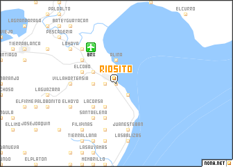 map of Río Sito