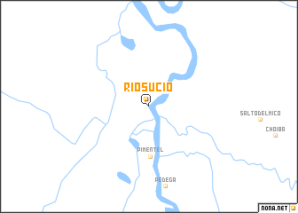 map of Riosucio