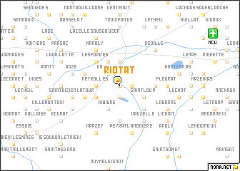 map of Riotat