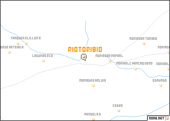 map of Río Toribio
