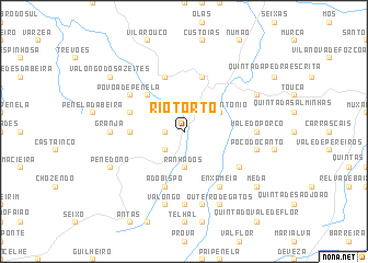 map of Rio Torto