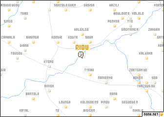 map of Riou