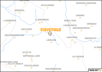 map of Río Venado