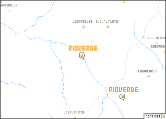 map of Río Verde