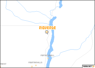 map of Rio Verde