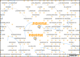 map of Río Verde