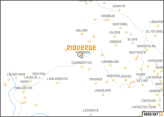 map of Ríoverde