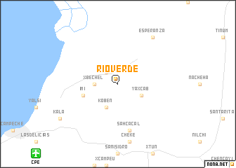 map of Río Verde