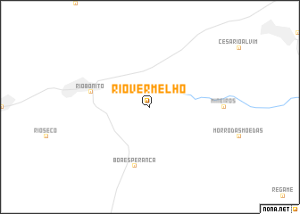 map of Rio Vermelho