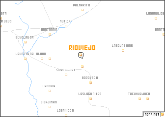 map of Río Viejo