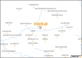 map of Río Viejo