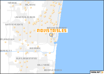 map of Rio Vista Isles