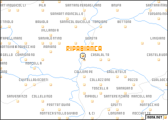 map of Ripabianca