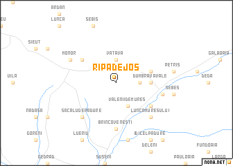 map of Rîpa de Jos