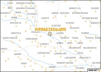 map of Rîpa de Zegujani