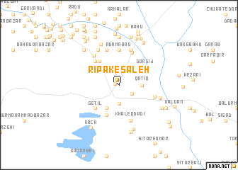 map of Rīpak-e Şāleḩ