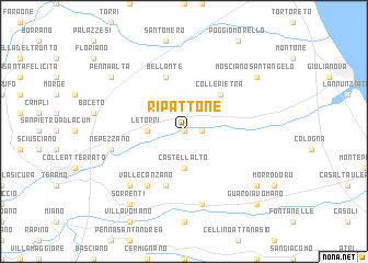 map of Ripattone