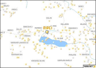 map of Ripci