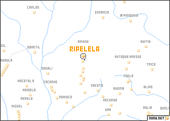 map of Ripelela