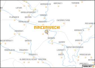 map of Ripicenii Vechi