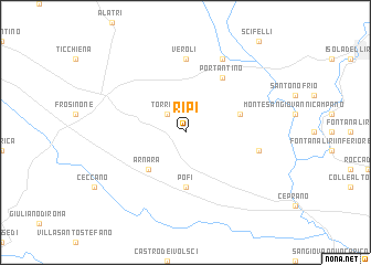 map of Ripi