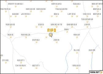 map of Ripo