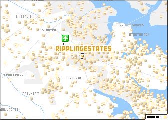 map of Rippling Estates