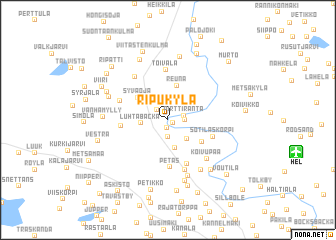 map of Ripukylä