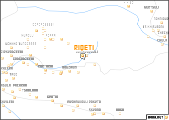 map of Riqetʼi