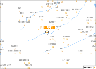 map of Rıqloba