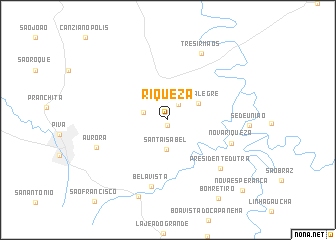 map of Riqueza