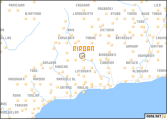 map of Riro-an