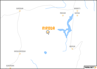 map of Riroda