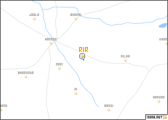 map of Rir