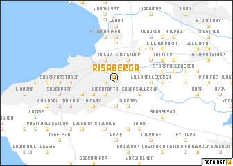 map of Risaberga