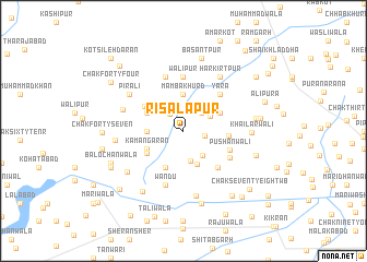 map of Risālapur