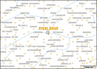 map of Risālāpur