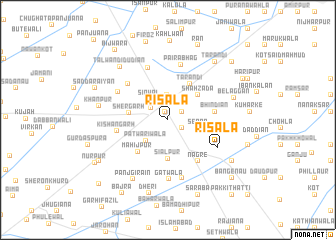 map of Risāla