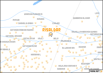 map of Risāldār