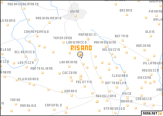 map of Risano