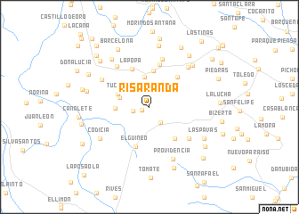 map of Risaranda