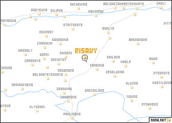 map of Risavy