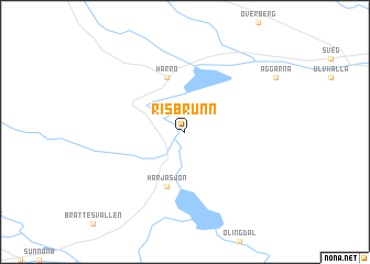 map of Risbrunn