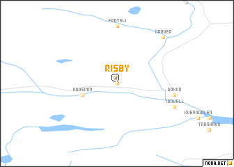 map of Risby