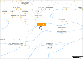 map of Rişca