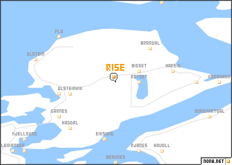 map of Rise