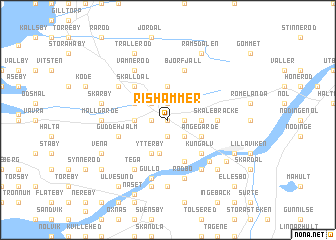 map of Rishammer