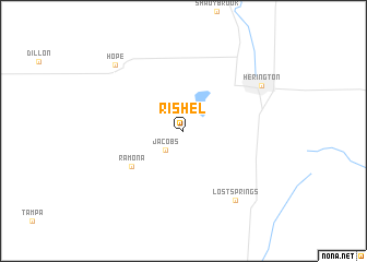 map of Rishel