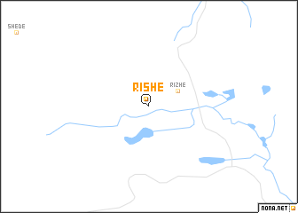 map of Rishe