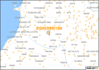 map of Rishknānīyah